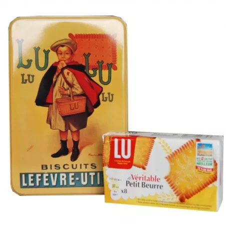 Petit Beurre Lu Boite Métal Lefevre Utile