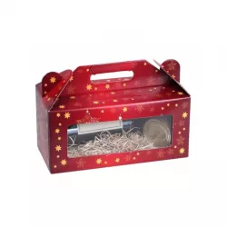 Boite cadeau noël fenêtre Boite cadeau noël fenêtre