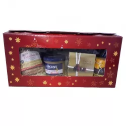 coffret noël rouge fenêtre coffret noël rouge fenêtre