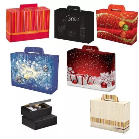Boite cadeau et frisure