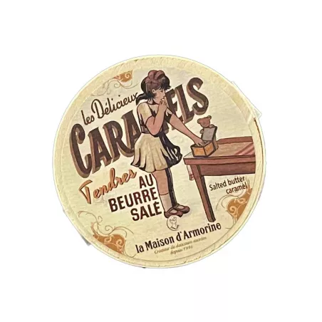 Caramels tendres beurre salé Maison d'Armorine Confiserie Bretonne