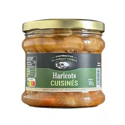Haricots Tarbais cuisinés 380g Coopérative du Haricot Tarbais