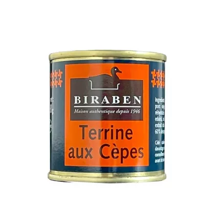 Terrine aux Cèpes 90g - Biraben