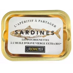 Sardine à l'Huile d'Olive Vierge Extra Bio