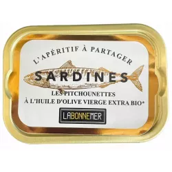Sardine à l'Huile d'Olive Vierge Extra Bio Sardine à l'Huile d'Olive Vierge Extra Bio