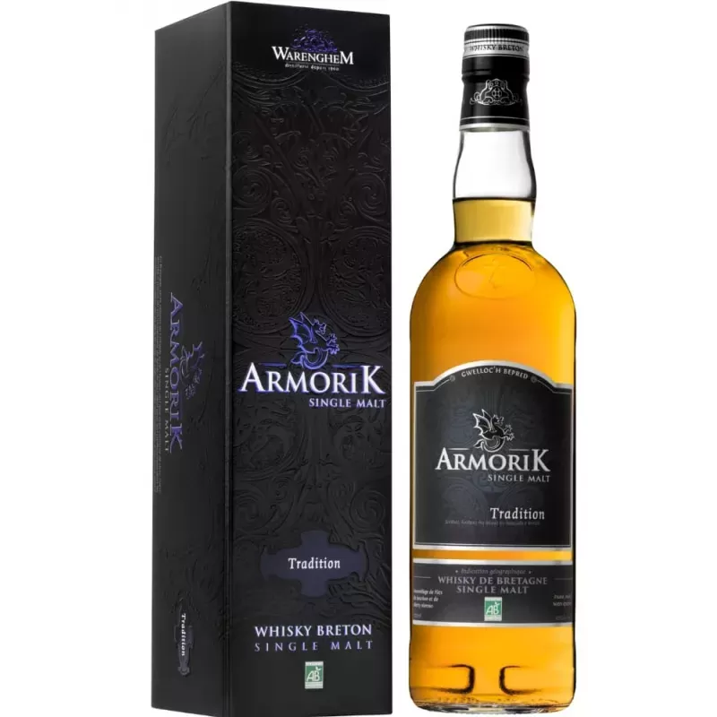 Whisky Breton Bio Single Malt "Tradition" 70cl - 1