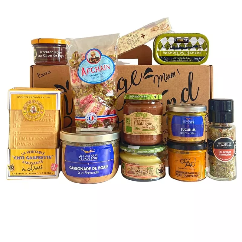 Coffret cadeau Repas de Ch'Nord : Vente de coffret gourmand Nord