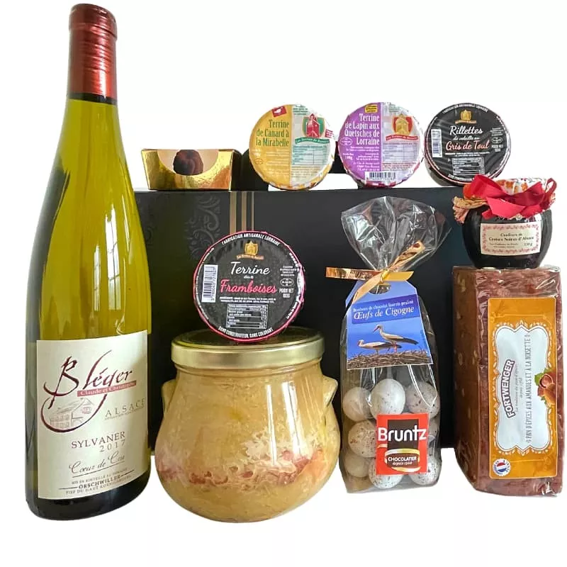 Coffret cadeau Délices d'Alsace - BienManger Paniers Garnis