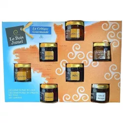 Coffret de 7 Confitures Bretonnes "La Celtique Gourmande" - 1 Coffret de 7 Confitures Bretonnes "La Celtique Gourmande" - 1