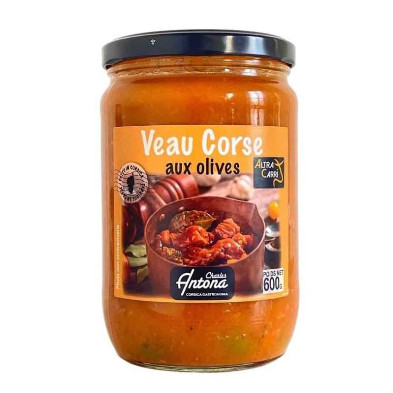 Veau Corse aux Olives - Achat / Vente - Plat typique du terroir Corse