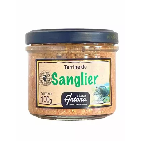 Terrine de sanglier à l'Acqua vita