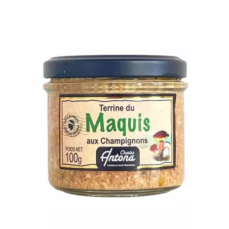 Terrine du Maquis aux Champignons