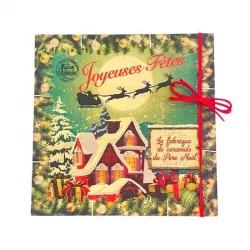 Coffret Cadeau en Bois "La Fabrique de Caramels du Père Noël" 2