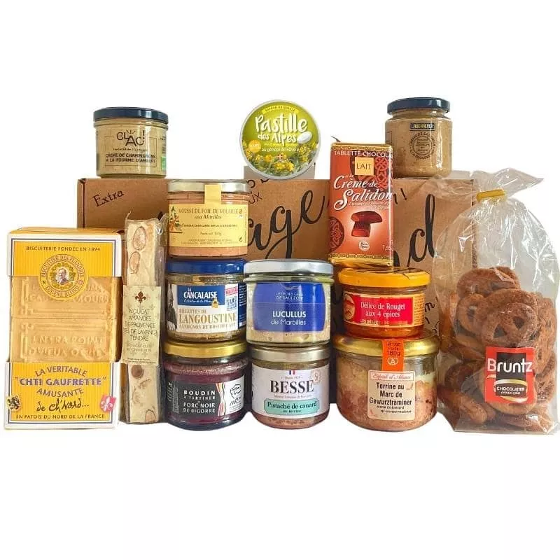 Panier Cadeau Le Gourmet– Panier Garni Nord - Coffret Cadeau Nord - Panier  Cadeau Nord - Panier Garni Ch'ti