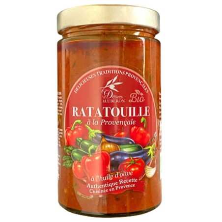Ratatouille à la Provençale Bio à l'huile d'olive - Les Délices du Lubéron