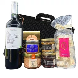 Coffret Gourmand Le Joyeux Alsacien - Découvrez les délices authentiques de  l'Alsace dans ce coffret cadeau exceptionnel.