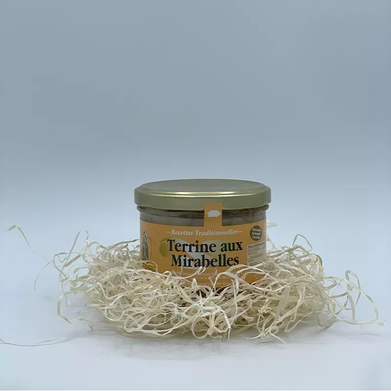 Terrine Lorraine aux Mirabelles 200g Les Terrines du Barrois
