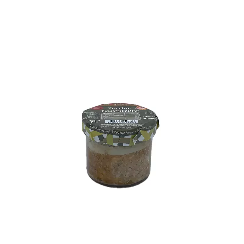 Terrine Forestière 100g Les Terrines du Barrois