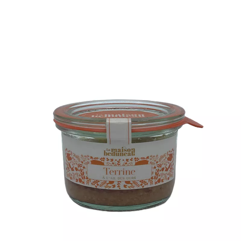 Terrine à l'ail des Ours 120g - La maison Beduneau Terrine à l'ail des Ours 120g - La maison Beduneau