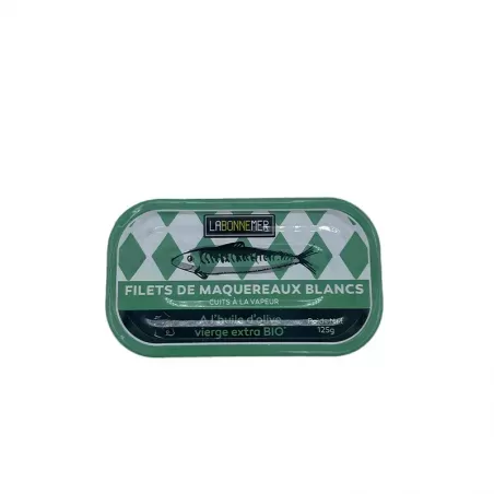 Filets de Maquereaux à l'Huile d'Olive Bio 125g 