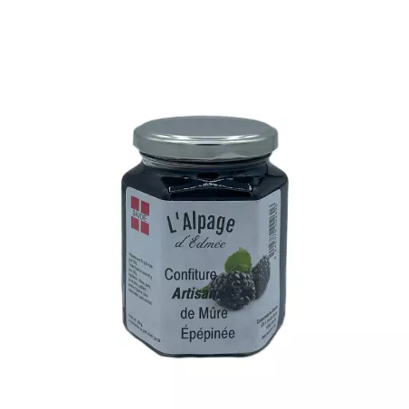 Confiture de Mûre Epépinée 330g - L'Alpage d'Edmée