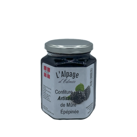 Confiture de Mûre Epépinée 330g - L'Alpage d'Edmée