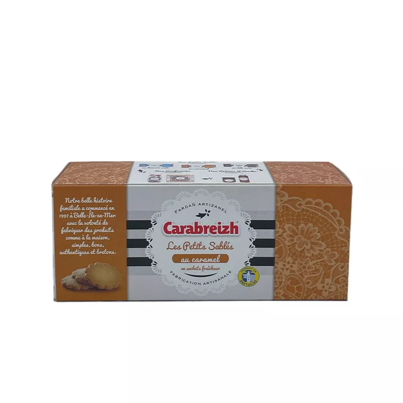 Biscuits Bretons croustillants au Caramel 100g