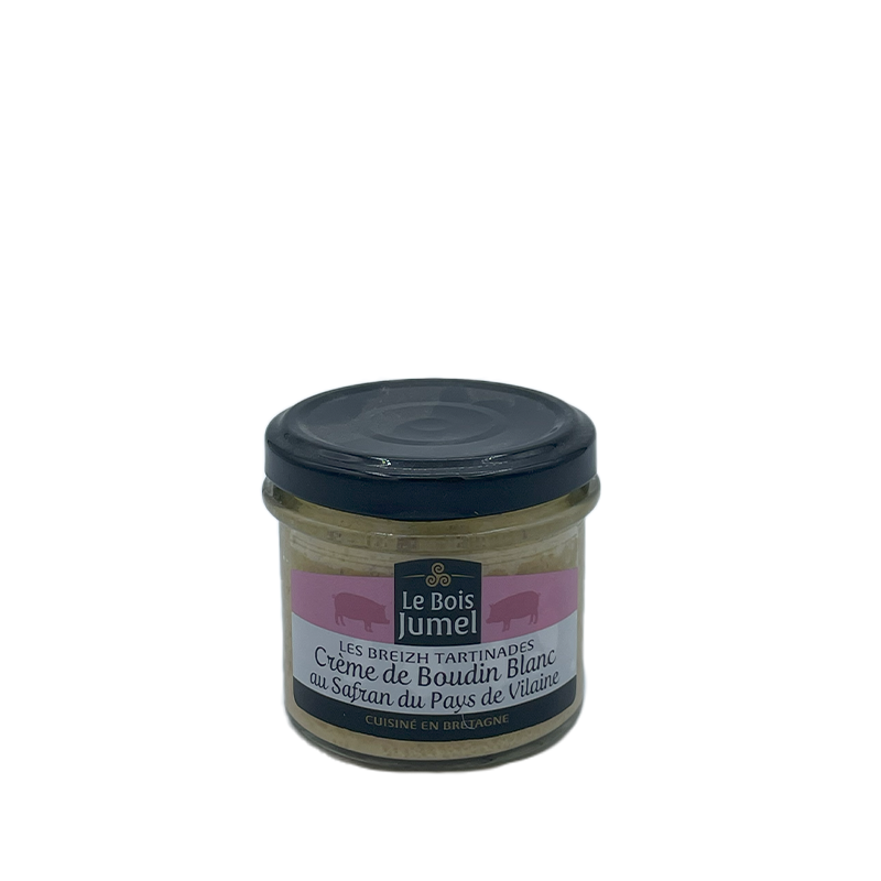Crème de Boudin Blanc au Safran 90g Le Bois Jumel