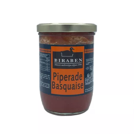 Piperade Basquaise 730g - Saveurs du Pays Basque