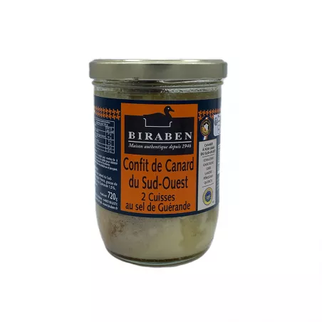 Confit de Canard du Sud Ouest 2 cuisses