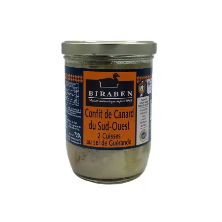 Confit de Canard du Sud Ouest 2 cuisses