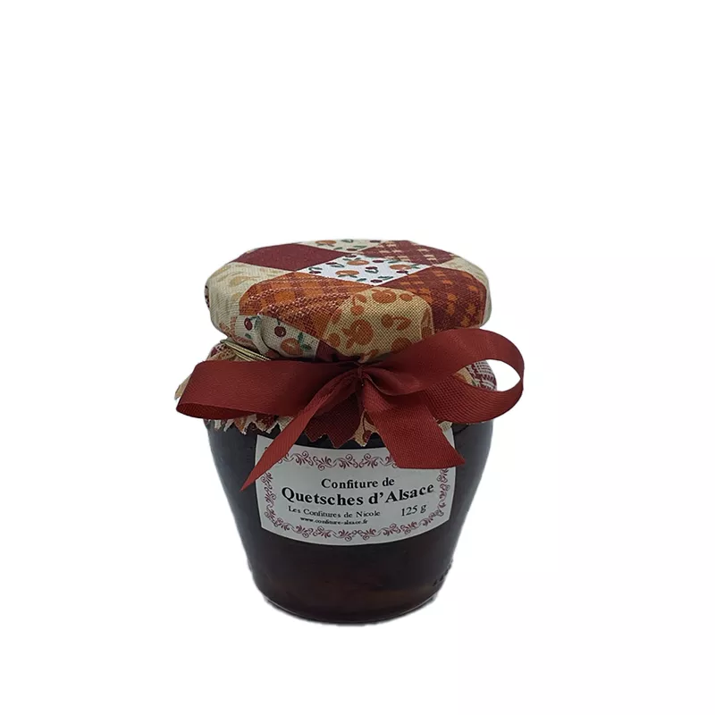Confiture aux Quetsches d'Alsace 125g Confitures de Nicole Confiture aux Quetsches d'Alsace 125g Confitures de Nicole