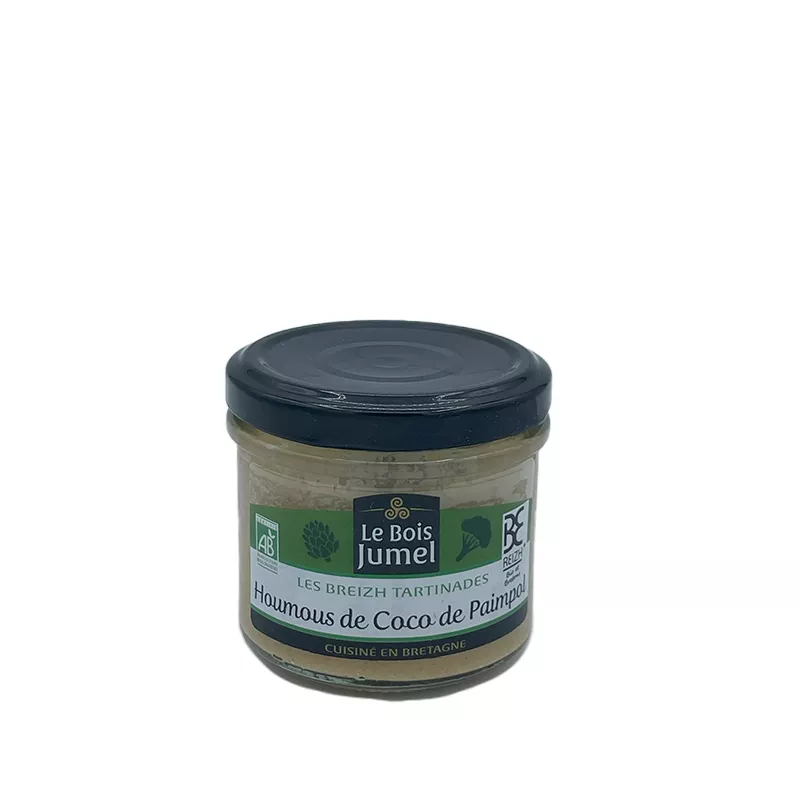 Découvrez le Houmous de Coco de Paimpol 100g - Le Bois Jumel