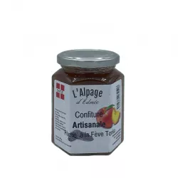 Confiture de Pêche à la Fève Tonka Confiture de Pêche à la Fève Tonka
