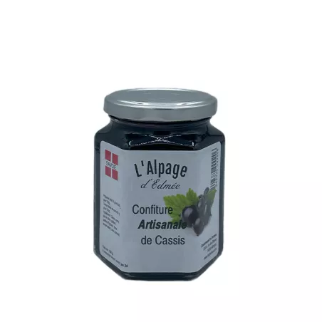 Confiture Artisanale de Cassis 330g - L'Alpage D'Edmée