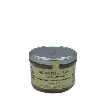 Dégustez la délicieuse Grignotte Lorraine - Maison Robert 200g