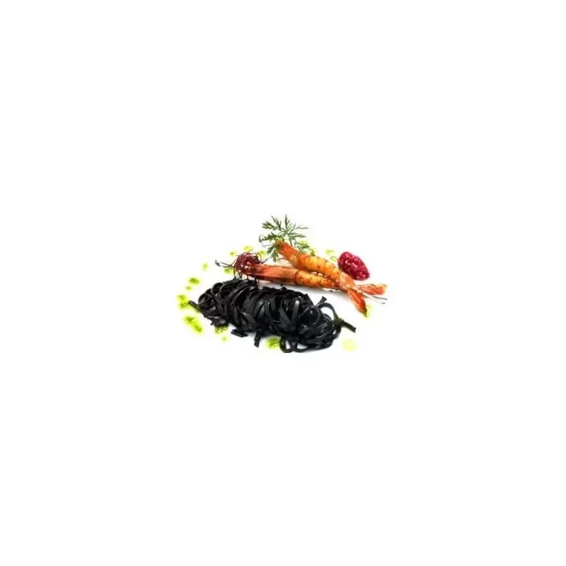 Tagliatelles à l'encre de seiche 200g 
