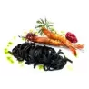 Tagliatelles à l'encre de seiche