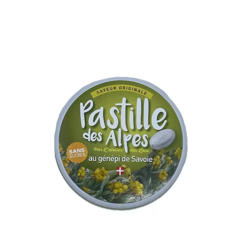 Pastille des Alpes au génépi de Savoie