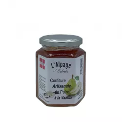 Confiture de Poire à la Vanille 330g Délicieusement Douce