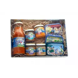 Valisette Selection, Coffret Gourmand à offrir, Coffret cadeau, Colis  gourmand- Panier Garni, Panier gourmand, Noël et Fêtes de Fin d'Année,  Produit Français, Charcuterie, : : Epicerie