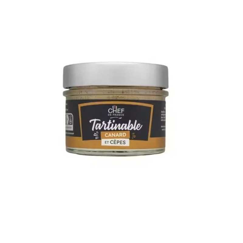 Tartinable Canard Cèpes 100g 