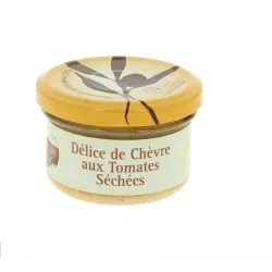 Délice de Chèvre aux Tomates Séchées 90g Les délices du Lubéron