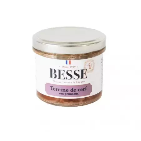 Terrine de Cerf aux pruneaux 100g - Besse - 2