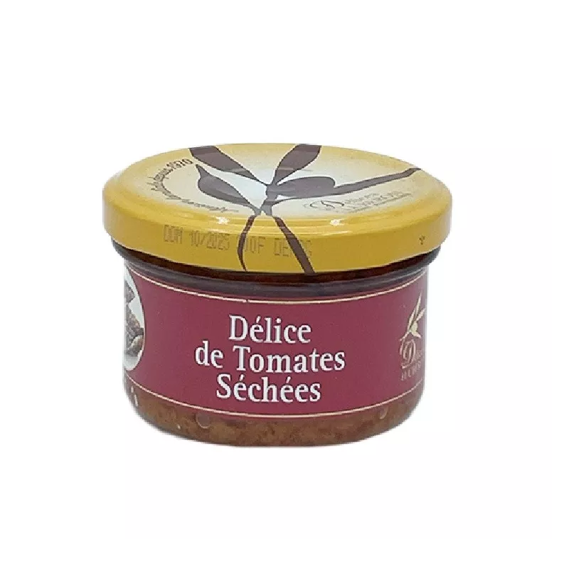 Délice de Tomates Séchées 90g - Tartinable Gourmand du Luberon