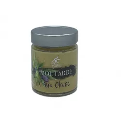 Moutarde aux Olives - Délices du Luberon 130g