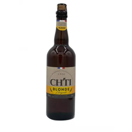 Bière Ch'ti Blonde L'Originale - Bière De Garde Brasserie Castelain