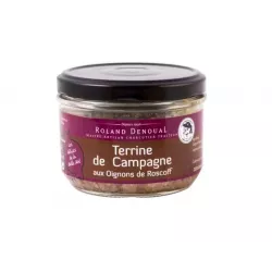 Terrine de Campagne aux Oignons de Roscoff 100g - Roland Denoual - 1