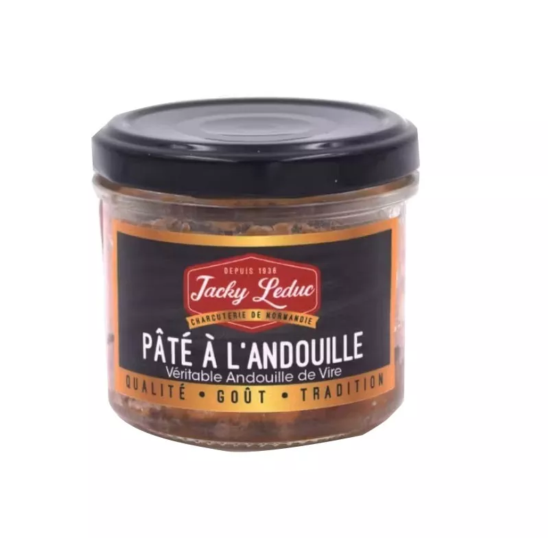 Délice gourmet: Paté à l'Andouille 90g - Jacky Leduc
