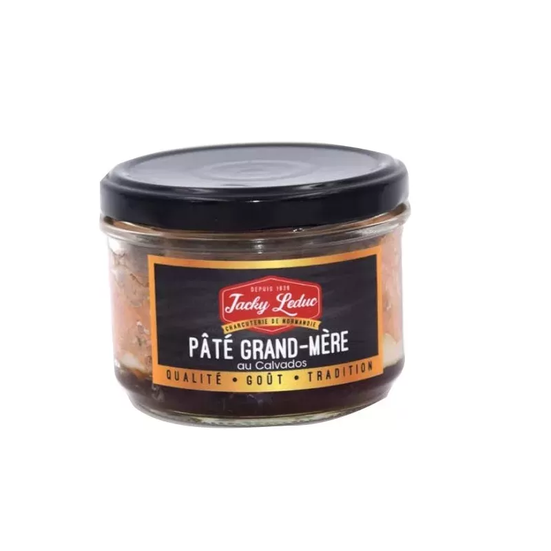 Pâté Grand-mère au Calvados 90g - Jacky Leduc - 1